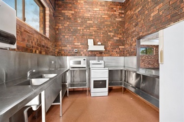 Kitchen in Lansvale Community Hall