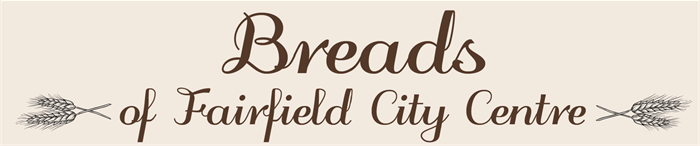 Breads of Fairfield City Centre website banner