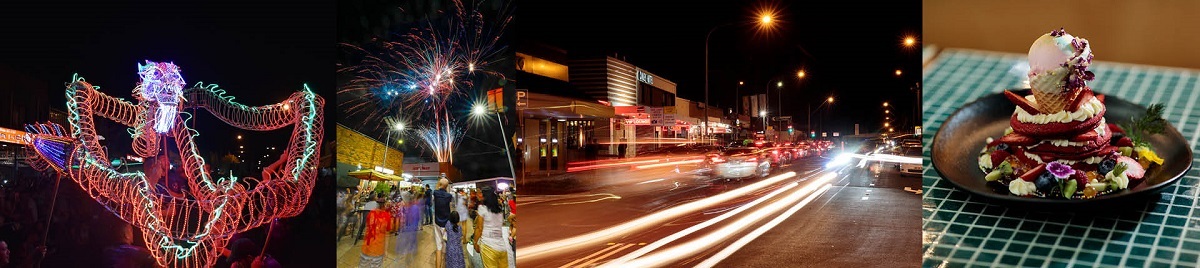 Photo collage of different areas in Canley Heights 