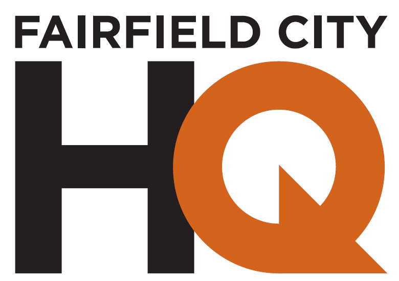 Fairfield City HQ coloured logo on white background