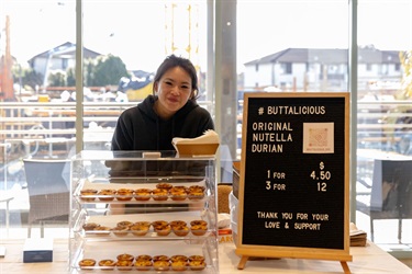 Buttalicious stall at the Fairfield Food Forum