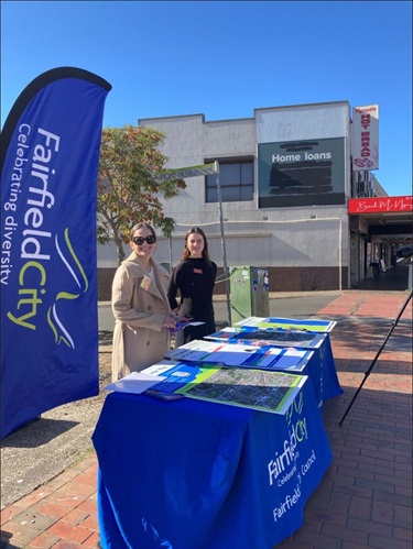 Pop up stall at Canley Vale road. Photo used with permission.