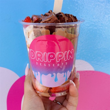 Drippin Desserts brownie cup