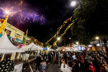 Fireworks at Cabramatta Moon Festival
