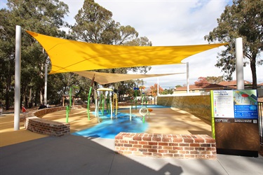 Deerbush Park splash pad