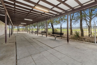 Outdoor area of Brenan Park Community Centre