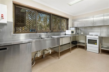 Kitchen in Greenfield Park Community Centre