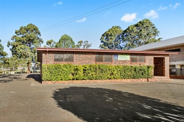 Exterior of Lansvale Community Hall