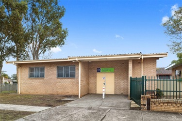 Exterior of Mount Pritchard Community Hall