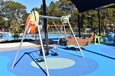 Swings at Bareena Park