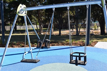 Swings at Bareena Park