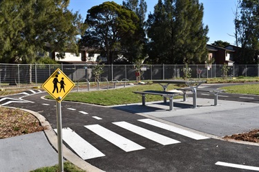 Tricycle path at Bareena Park