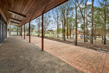 Outdoor area at Bonnyrigg South Community Centre