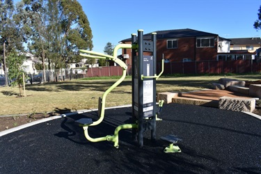 Outdoor gym equipment