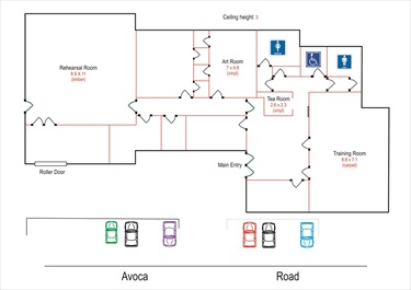 Floor plan of Brian Wunsch Centre