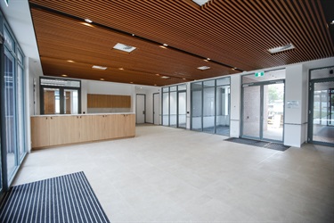 Interior view of main foyer