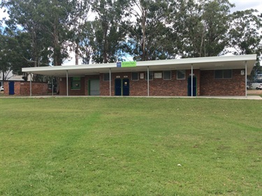 Amenities building at St Johns Park