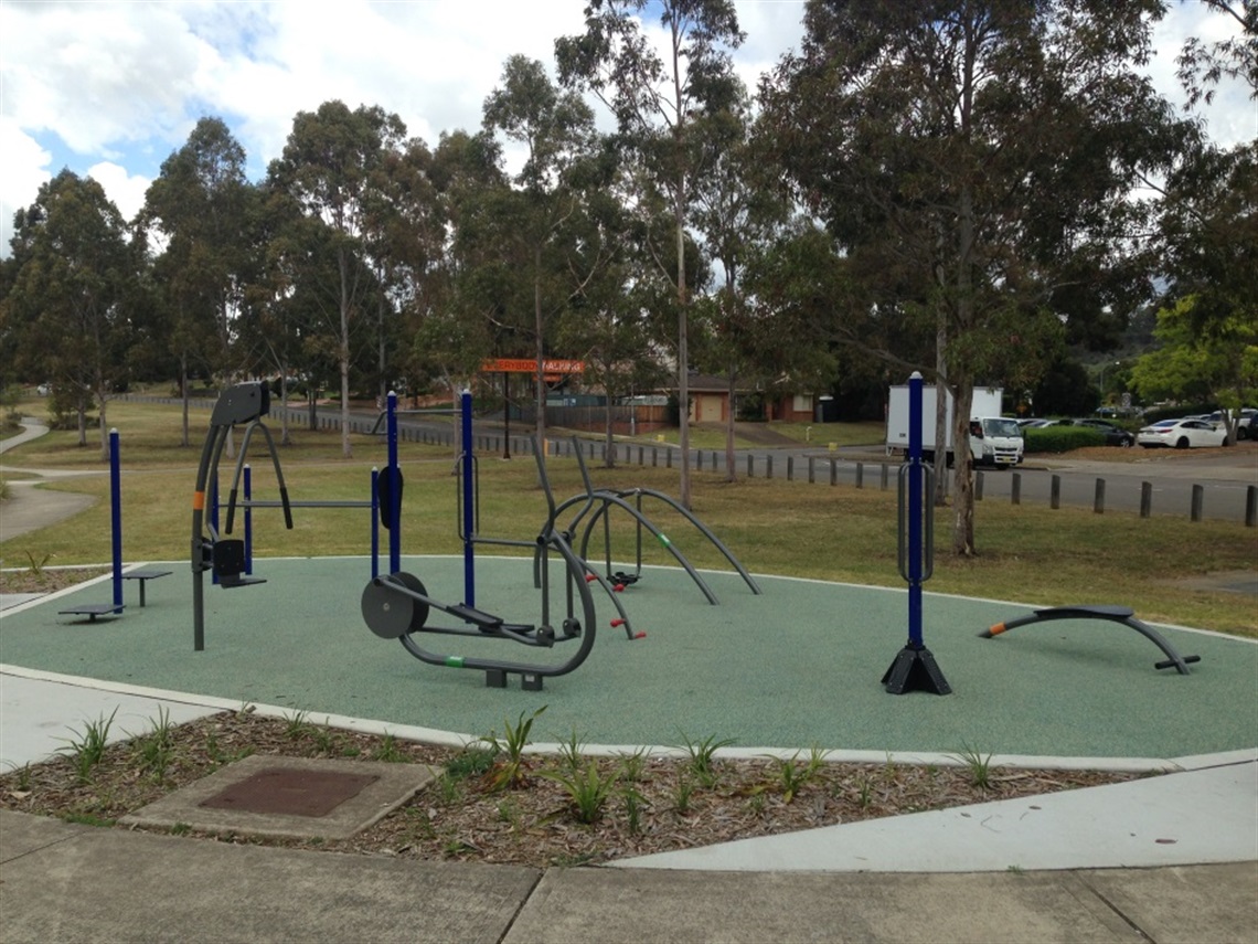 Outdoor Fitness Equipment at Stockdale Park