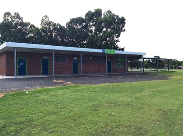 Amenities building at Terone Park