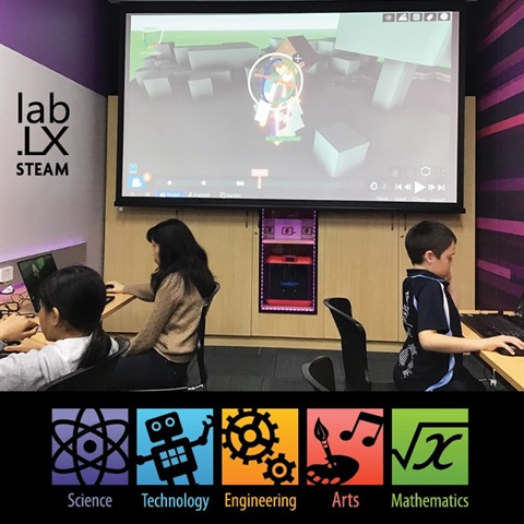 Image of Block42 3D Modelling and Design program in session at lab.LX STEAM 