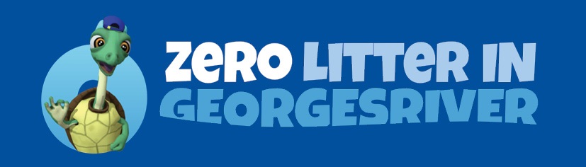 Zero Litter in Georges River logo