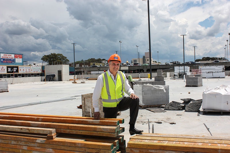 Dutton Lane redevelopment 'topped out' Fairfield City Council