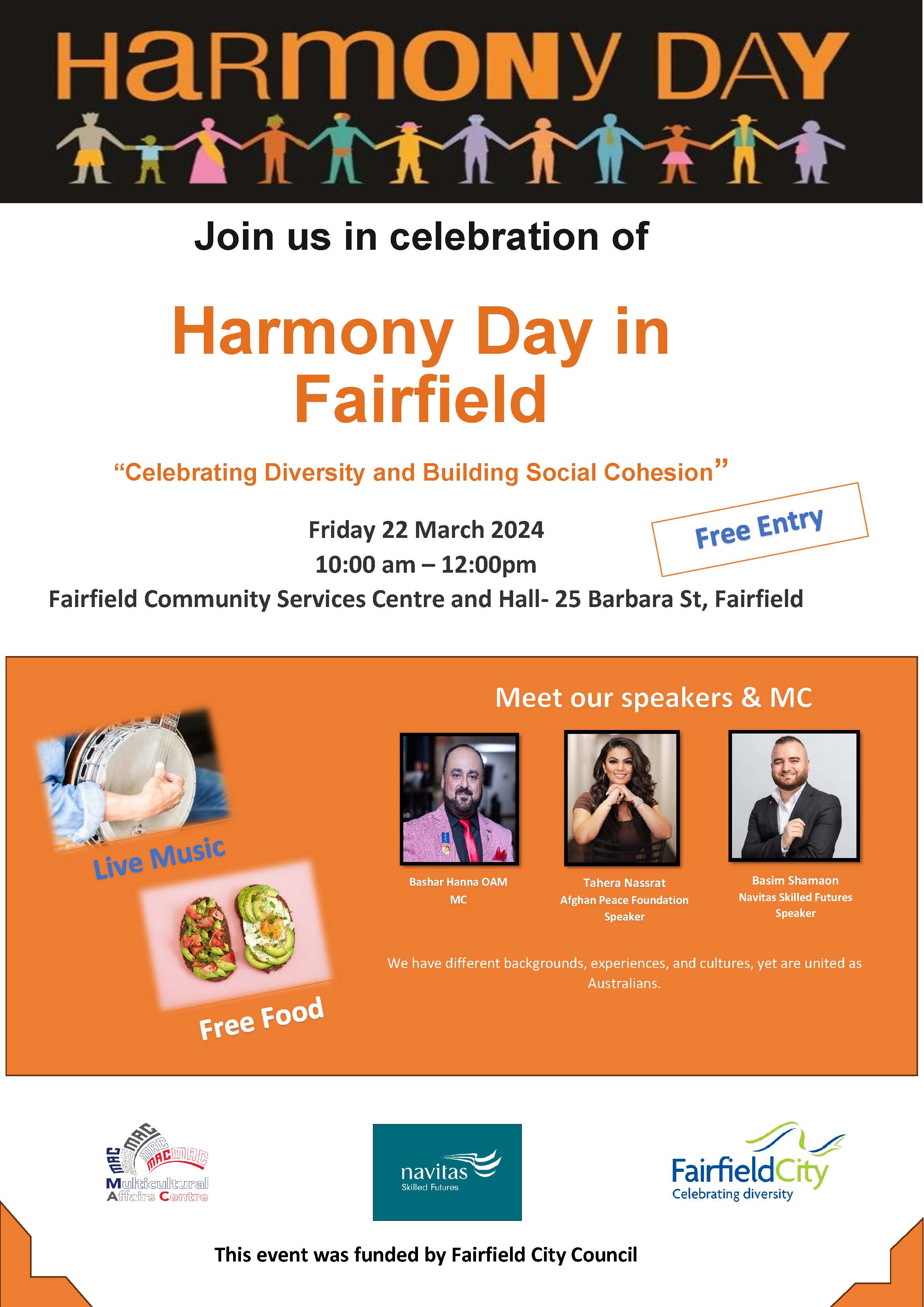 Harmony Day in Fairfield - Multicultural Affairs Centre