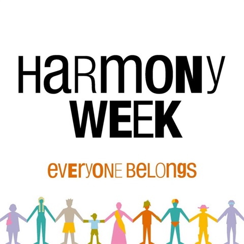 Harmony Week - everyone belongs logo 