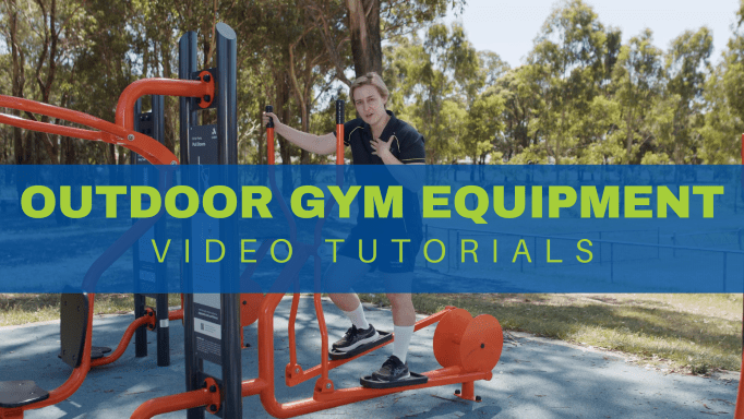 Fairfield city outdoor gym equipment video tutorial