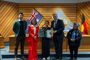 First Nations Award Winner Jelissiya Sullivan