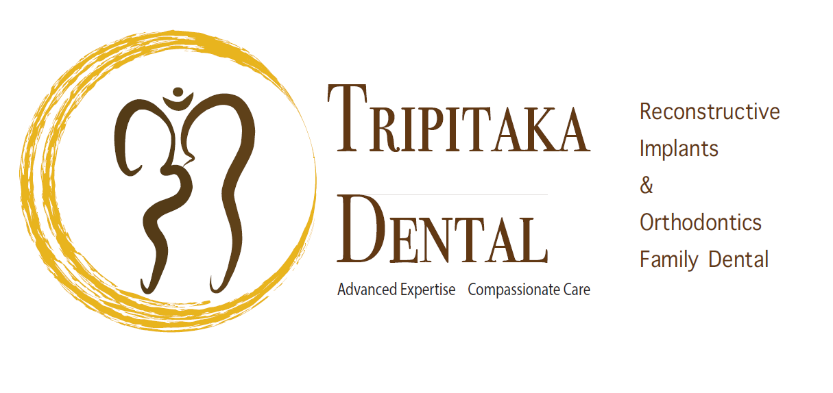 Tripitaka Dental logo. 