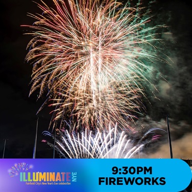 9.30pm Fireworks