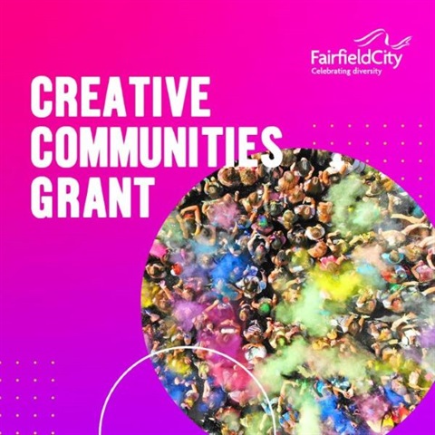 Creative communities grant advertisement