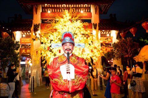 God of Fortune for Lunar New Year in Cabramatta