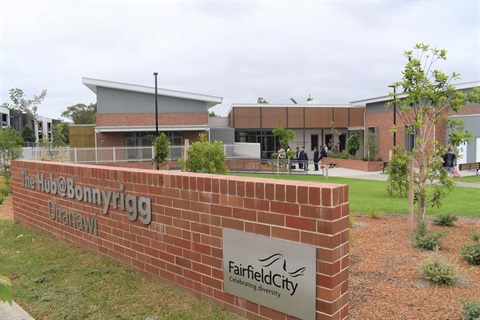 the hub at bonnyrigg dhanawi community centre - by fairfield city council.JPG