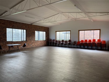 Hall at the Fairfield Tennis Club Room