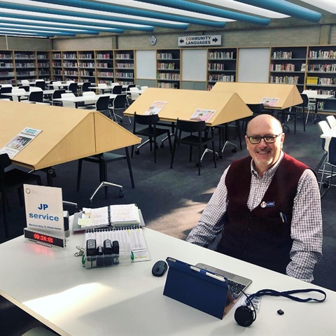 Justice of Peace at Whitlam Library Cabramatta 