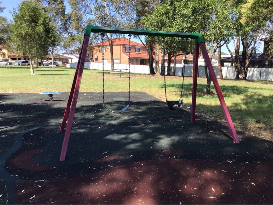 Hampton Park Playground.