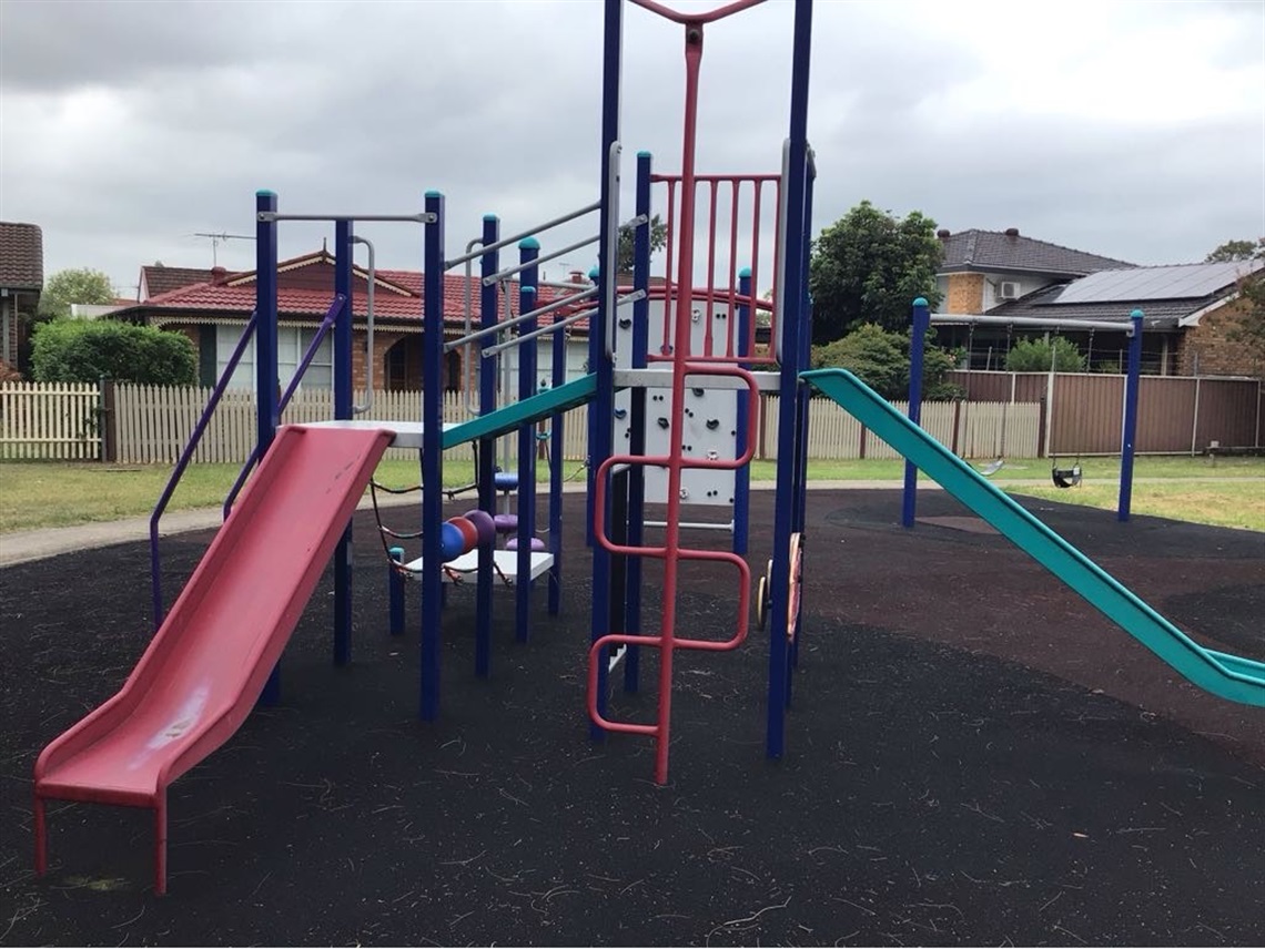 Haywood Park Playground.