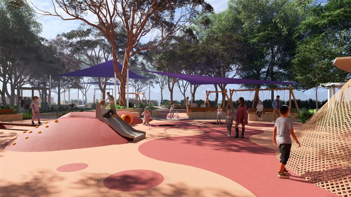 Brenan park detailed design concept 3.