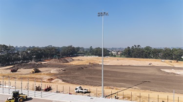 New synthetic grass fields construction 9