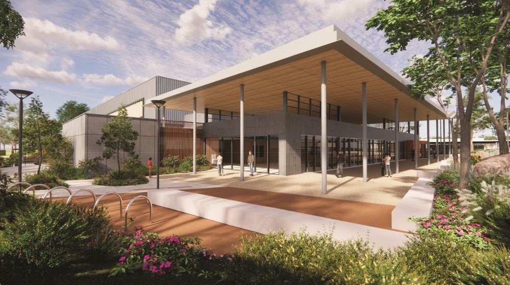 Fairfield Showground Community and Events Centre profile render.