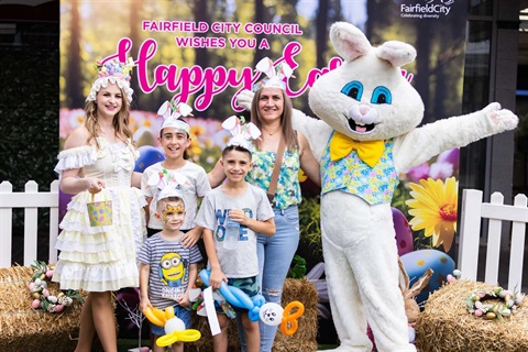 Mayors message Fairfield Easter portrait