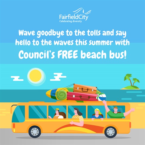Council Free Beach Bus.