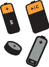 Batteries.