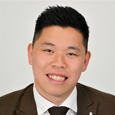 Portrait of Councillor - Parks, Kevin Lam.