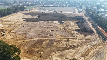 New synthetic grass fields construction 2