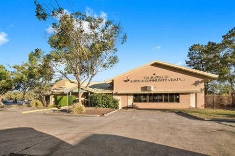 Exterior of Prairiewood Youth and Community Centre