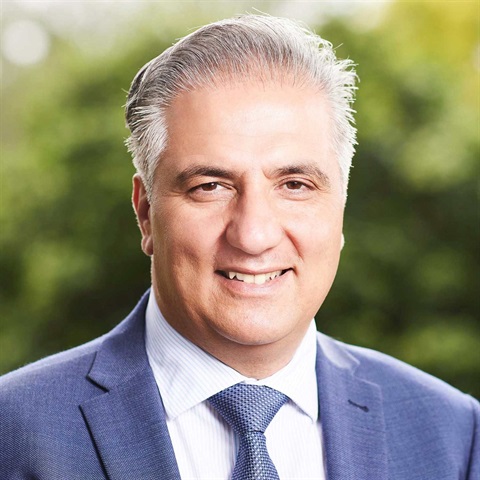 Portrait of Mayor Frank Carbone