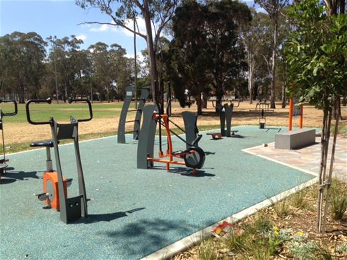 Fitness Equipment at St Johns Park